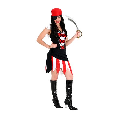 Fantasia Pirata Feminino Verão Adulto e Infantil - Carnaval