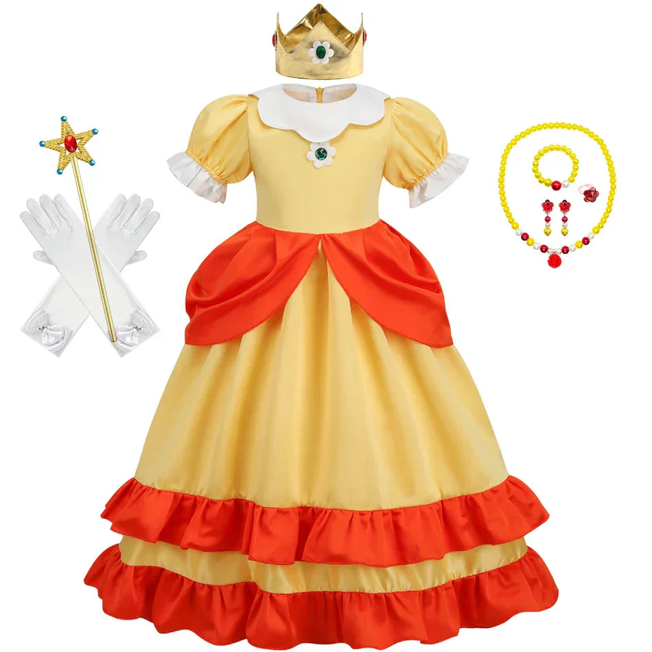 Fantasia Princesa Daisy - Mario Bros