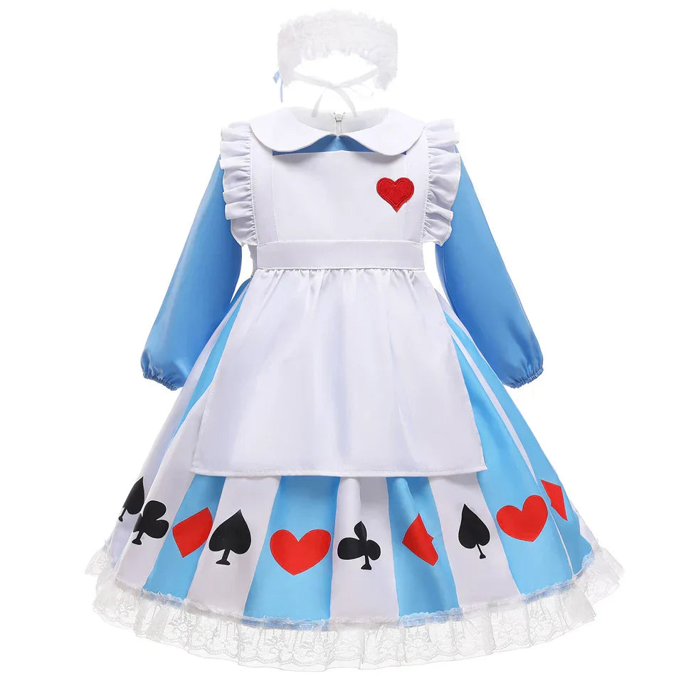 Fantasia Alice no Pais das Maravilhas Infantil e Adulto