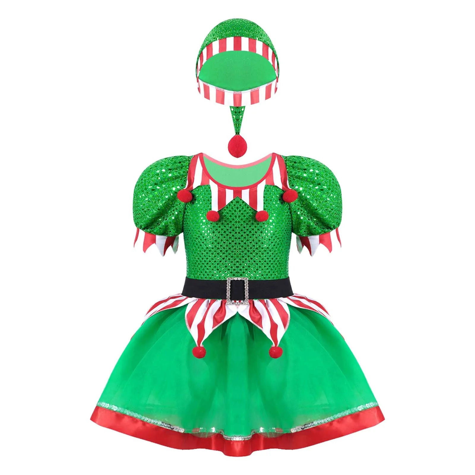 Fantasia de Natal Infantil e Adulto